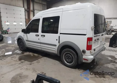 2010 Ford Transit Connect Xlt from USA, damaged, VIN NM0LS6BN5AT005436